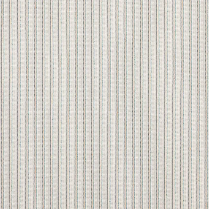Pico Stripe Fabric - Indigo / Copper swatch