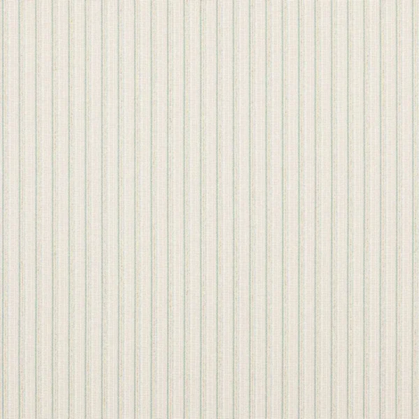 Pico Stripe Fabric - Aqua by blue striped woven fabric from Jane Churchill