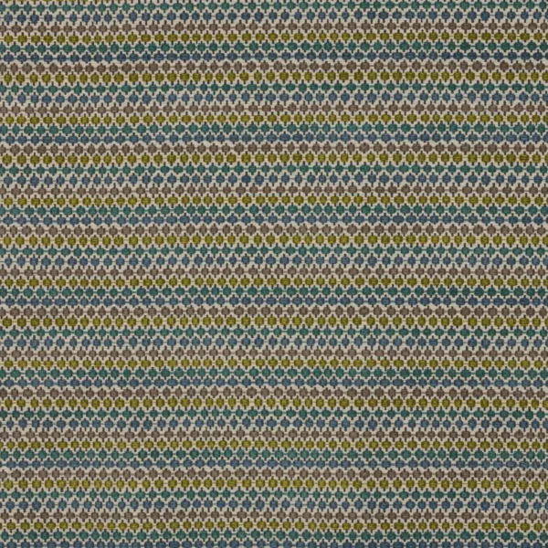 multicolour spotted jacquard fabric from Jane Churchill