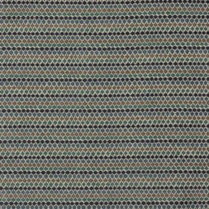 blue spotted jacquard fabric from Jane Churchill
