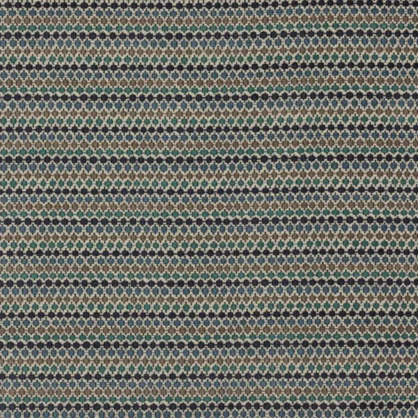 blue spotted jacquard fabric from Jane Churchill