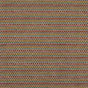 multicolour spotted jacquard fabric from Jane Churchill
