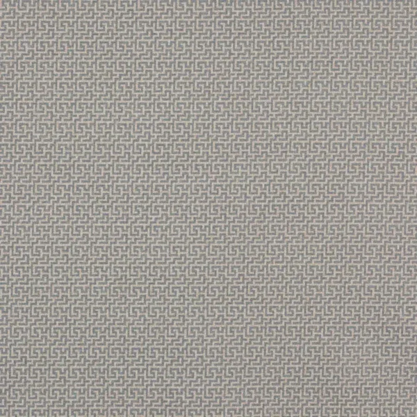 Ely Fabric - Silver by black-grey contemporary woven fabric from Jane Churchill