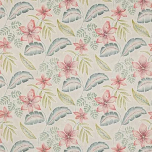 multicolour botanical printed fabric from Jane Churchill