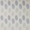 blue botanical embroideried fabric from Jane Churchill
