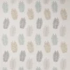 black-grey botanical embroideried fabric from Jane Churchill