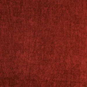 red plain velvet-chenille fabric from Jane Churchill