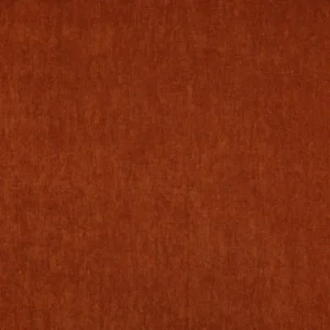 orange plain velvet-chenille fabric from Jane Churchill