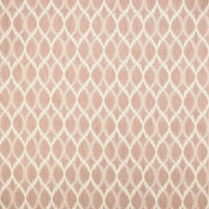 pink geometric woven fabric from Jane Churchill