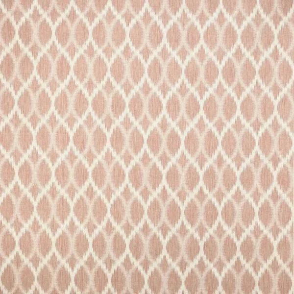 pink geometric woven fabric from Jane Churchill