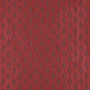 red botanical embroideried fabric from Jane Churchill