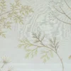 blue botanical embroideried fabric from Jane Churchill