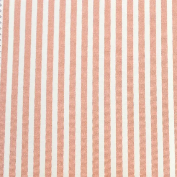 orange striped cotton fabric from Jane Churchill