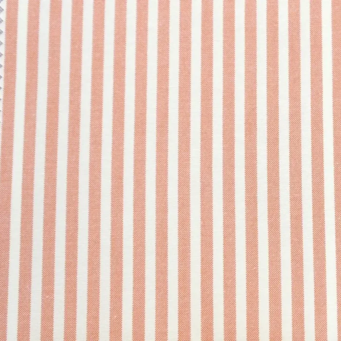 Arley Stripe Fabric - Orange swatch