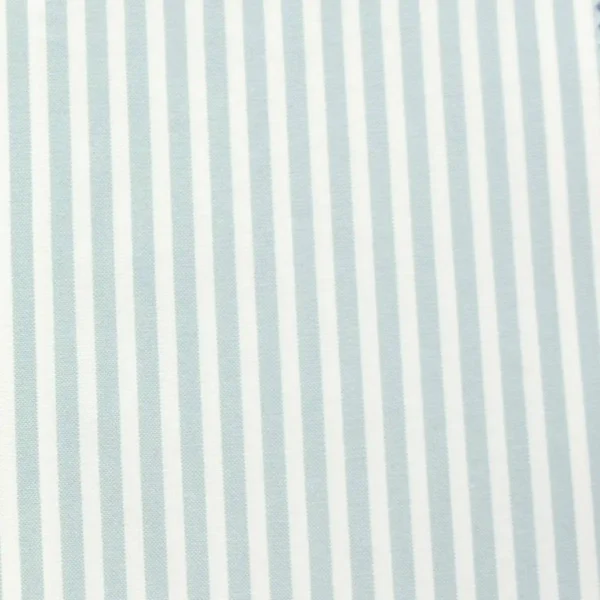 Arley Stripe Fabric - Aqua by blue striped cotton fabric from Jane Churchill