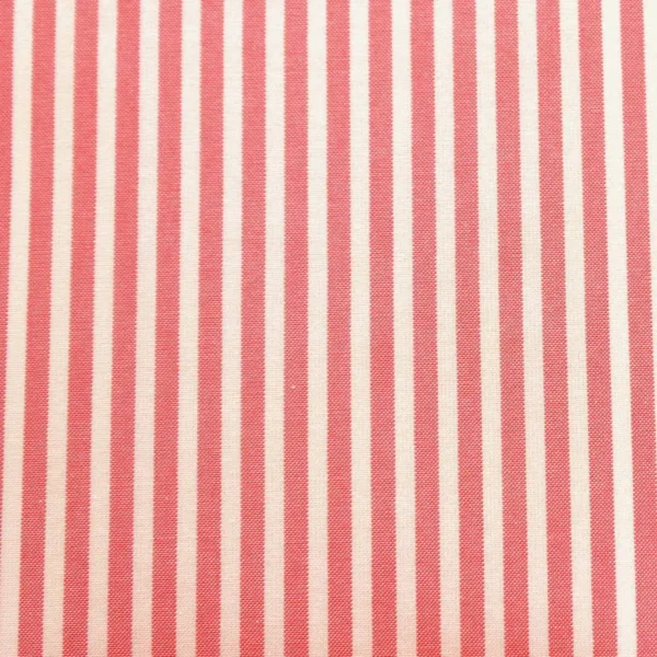 red striped cotton fabric from Jane Churchill