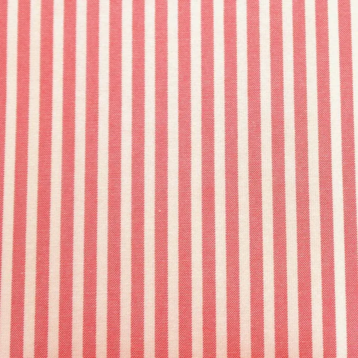 Arley Stripe Fabric - Red swatch