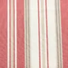 red striped cotton fabric from Jane Churchill