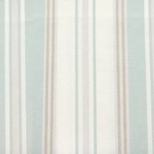 blue striped cotton fabric from Jane Churchill