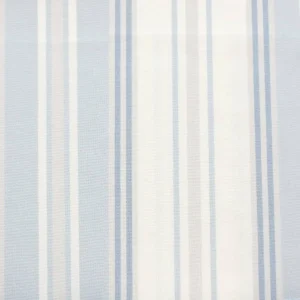 blue striped cotton fabric from Jane Churchill
