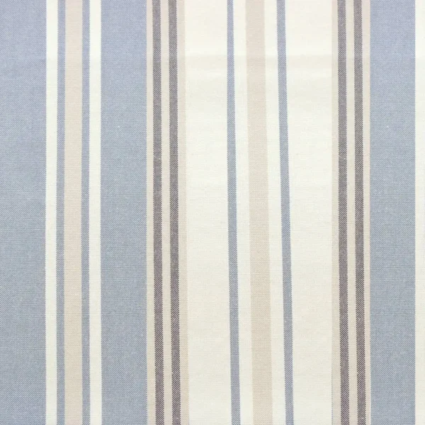 Hopwell Stripe Fabric - Navy by blue striped cotton fabric from Jane Churchill