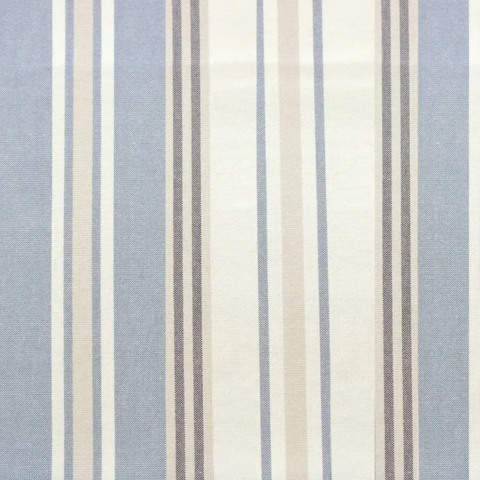 Hopwell Stripe Fabric - Navy swatch