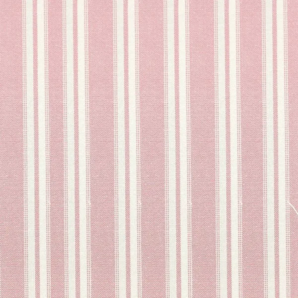 pink striped cotton fabric from Jane Churchill