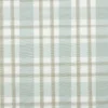 blue checked cotton fabric from Jane Churchill