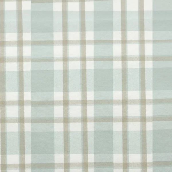 Talla Check Fabric - Aqua by blue checked cotton fabric from Jane Churchill
