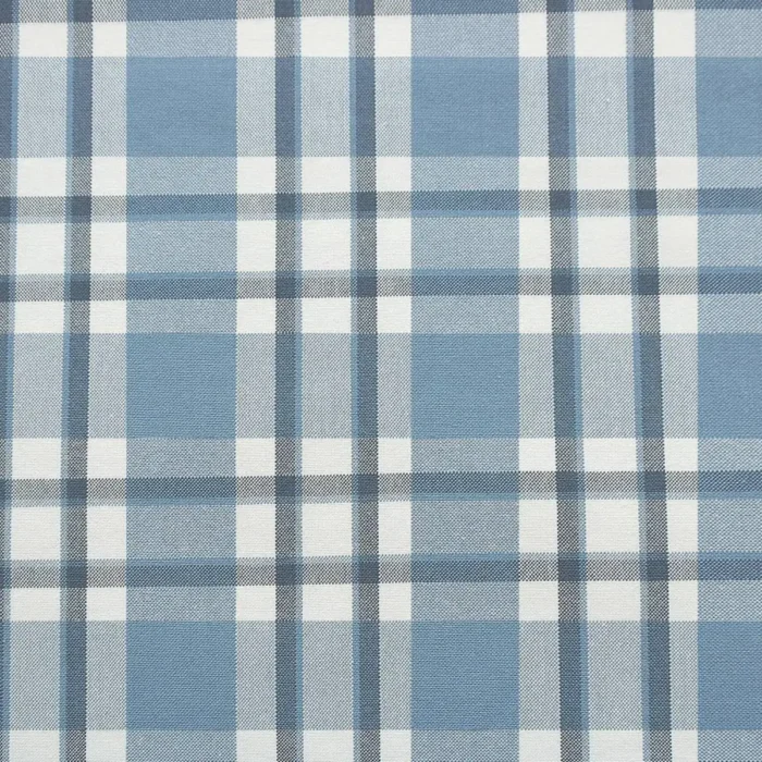 Talla Check Fabric - Navy swatch