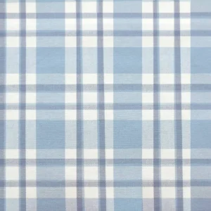 blue checked cotton fabric from Jane Churchill