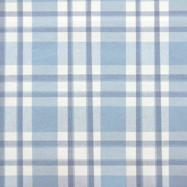 Talla Check Fabric - Blue by blue checked cotton fabric from Jane Churchill