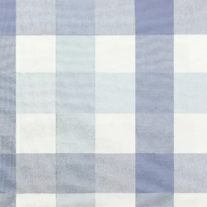 blue checked cotton fabric from Jane Churchill
