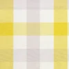 yellow checked cotton fabric from Jane Churchill