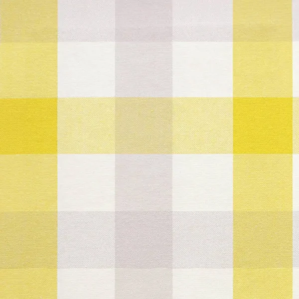 Kali Check Fabric - Yellow by yellow checked cotton fabric from Jane Churchill