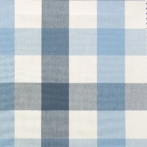blue checked cotton fabric from Jane Churchill