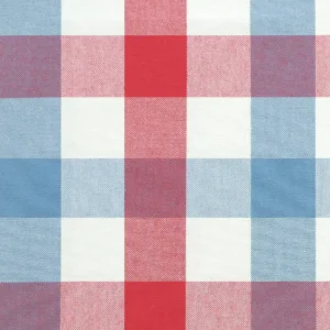 blue checked cotton fabric from Jane Churchill