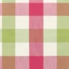 green checked cotton fabric from Jane Churchill