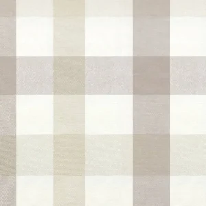 brown checked cotton fabric from Jane Churchill