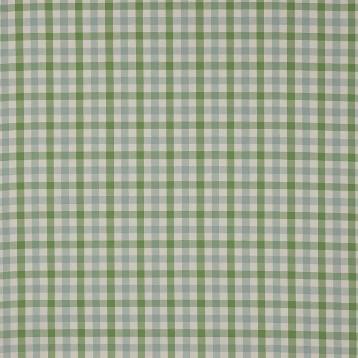 Kali Check Fabric - Gree / Aqua swatch