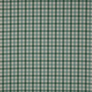 green checked cotton fabric from Jane Churchill