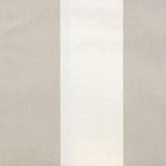 Alda Stripe Fabric - Taupe swatch