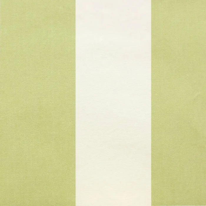 Alda Stripe Fabric - Green swatch
