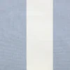 blue striped cotton fabric from Jane Churchill