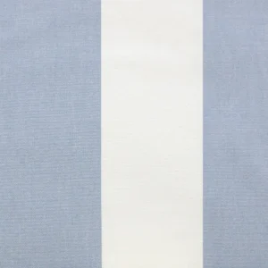 blue striped cotton fabric from Jane Churchill