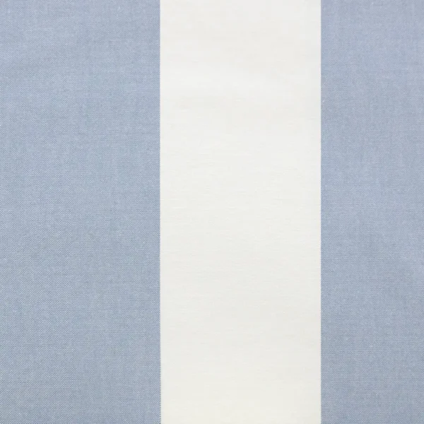 Alda Stripe Fabric - Blue by blue striped cotton fabric from Jane Churchill