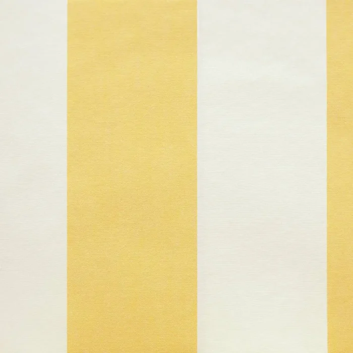 Alda Stripe Fabric - Yellow swatch