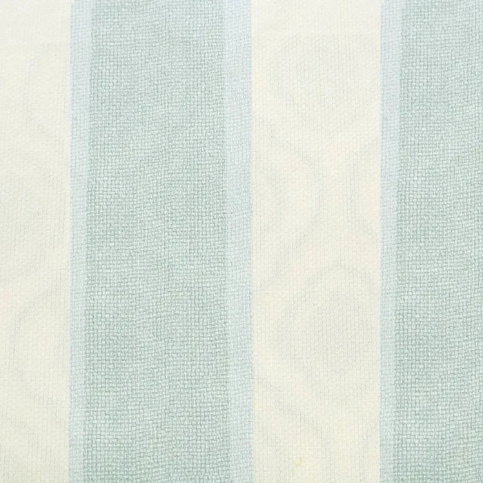 Willow Stripe Fabric - Aqua swatch