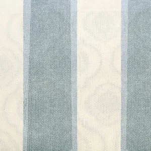 blue striped cotton fabric from Jane Churchill