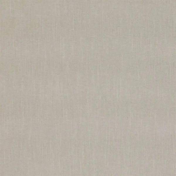 Palma Fabric - Mink by white plain woven fabric from Jane Churchill